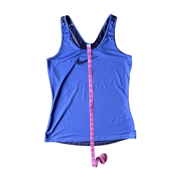 Nike Pro Women’s 2 Toned Purple Dri-Fit Activewear Tank Top, Size Large - Picture 7 of 7
